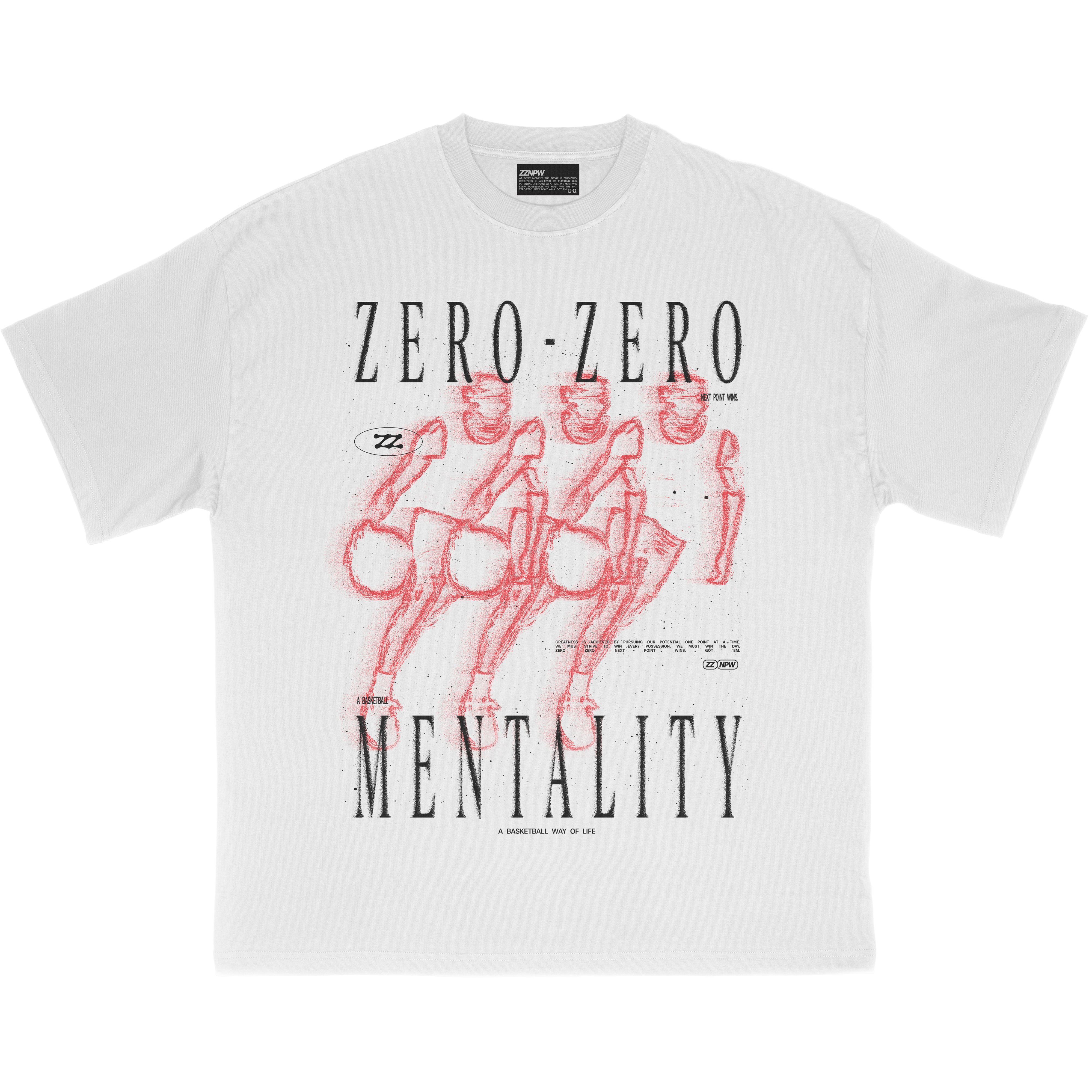 KUZIRA's Mentality Tシャツ　Lサイズ MENTALITY - T (wht) – ZZNPW