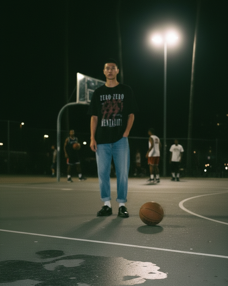 MENTALITY - T (vntg blk)